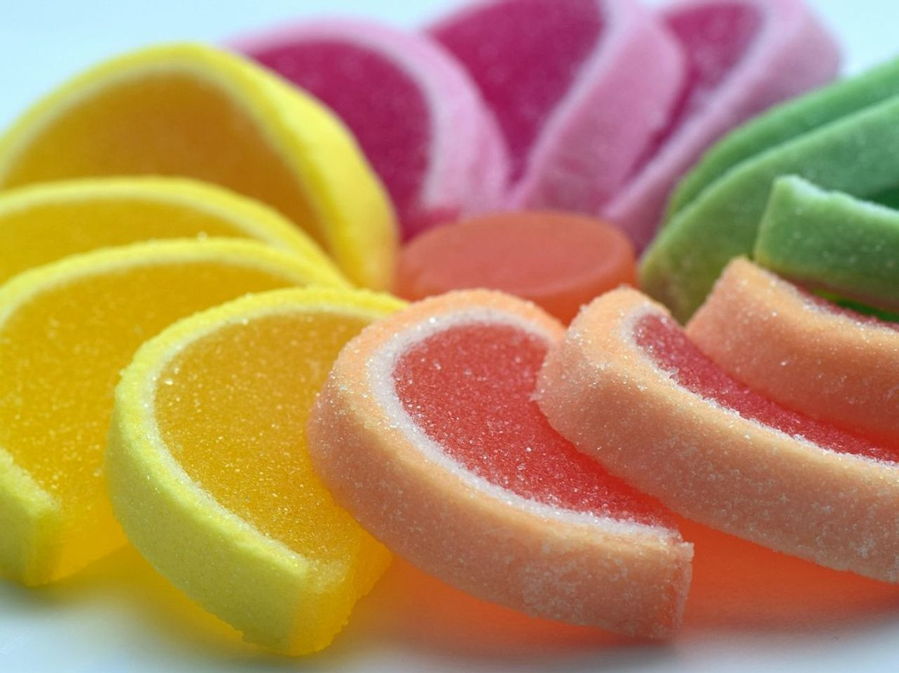 Gominolas de colores en paquetes 500FS